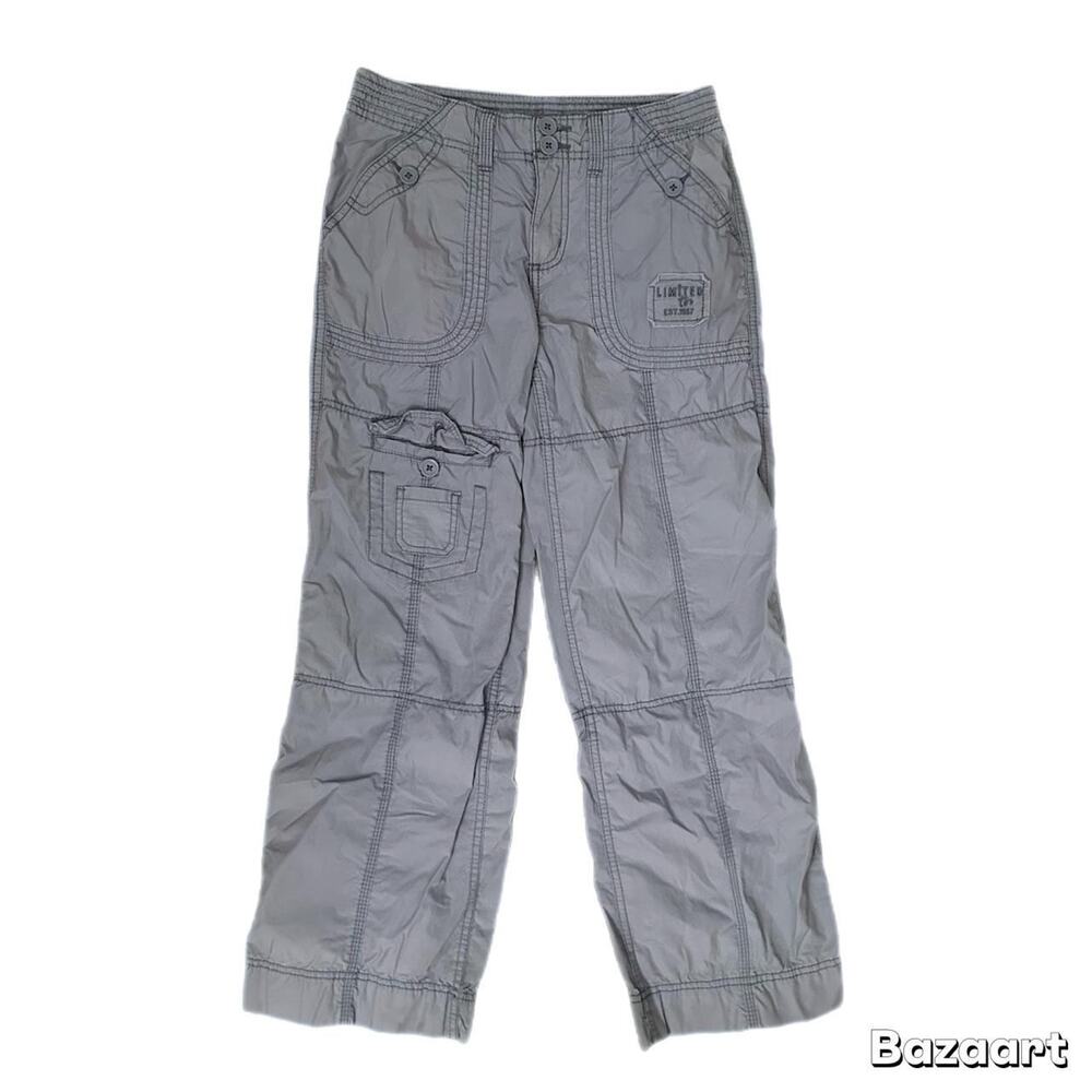 Limited too blue cargo pants